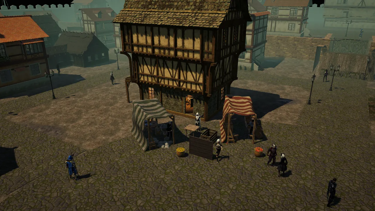Market day on Market Square, Vessakor