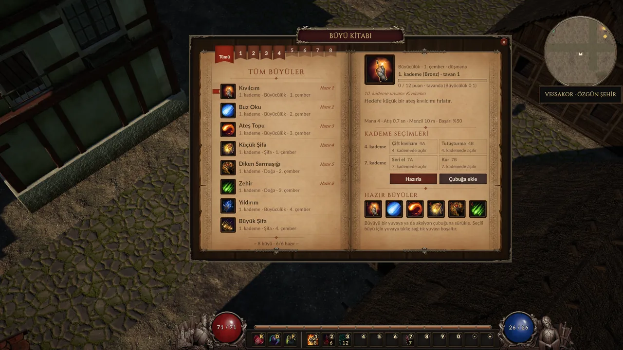 The spell book